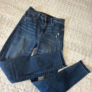Abercrombie & Fitch High Rise Blue Jeans